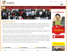 Tablet Screenshot of amfiu.org.ug
